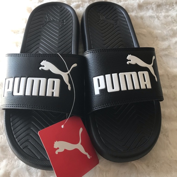 Puma Shoes - NEW BLACK PUMA POPCAT WOMENS 9.5